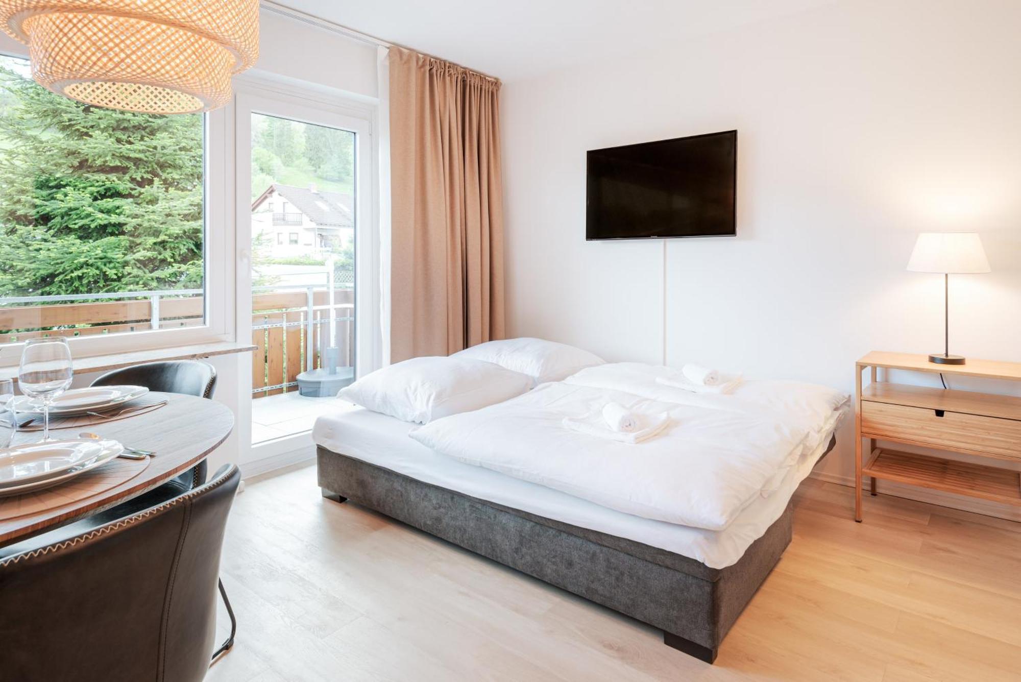 Ferienwohnung Sonnenglueck Mit Grosszuegigem Suedbalkon Lenzkirch Eksteriør bilde